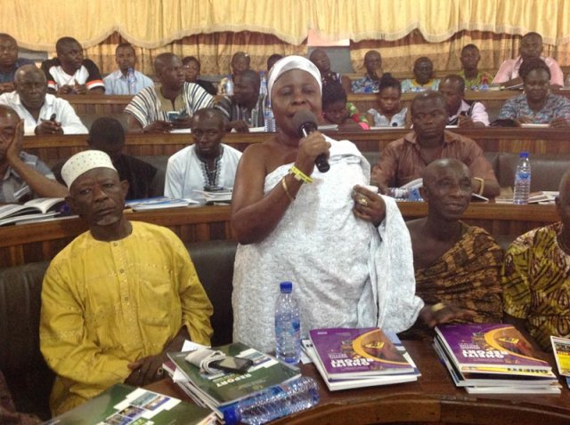 Public Forum on the 2012-2013 GHEITI Reports at Obuasi -Ashanti Region 2